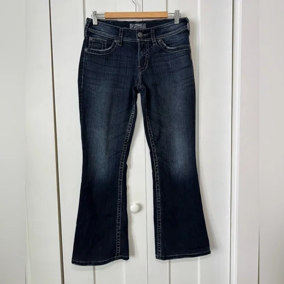 Silver Jeans, Suki Surplus Bootcut Denim, 28x30 - Picture 1 of 7